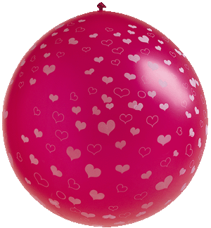1 mètre coeurs